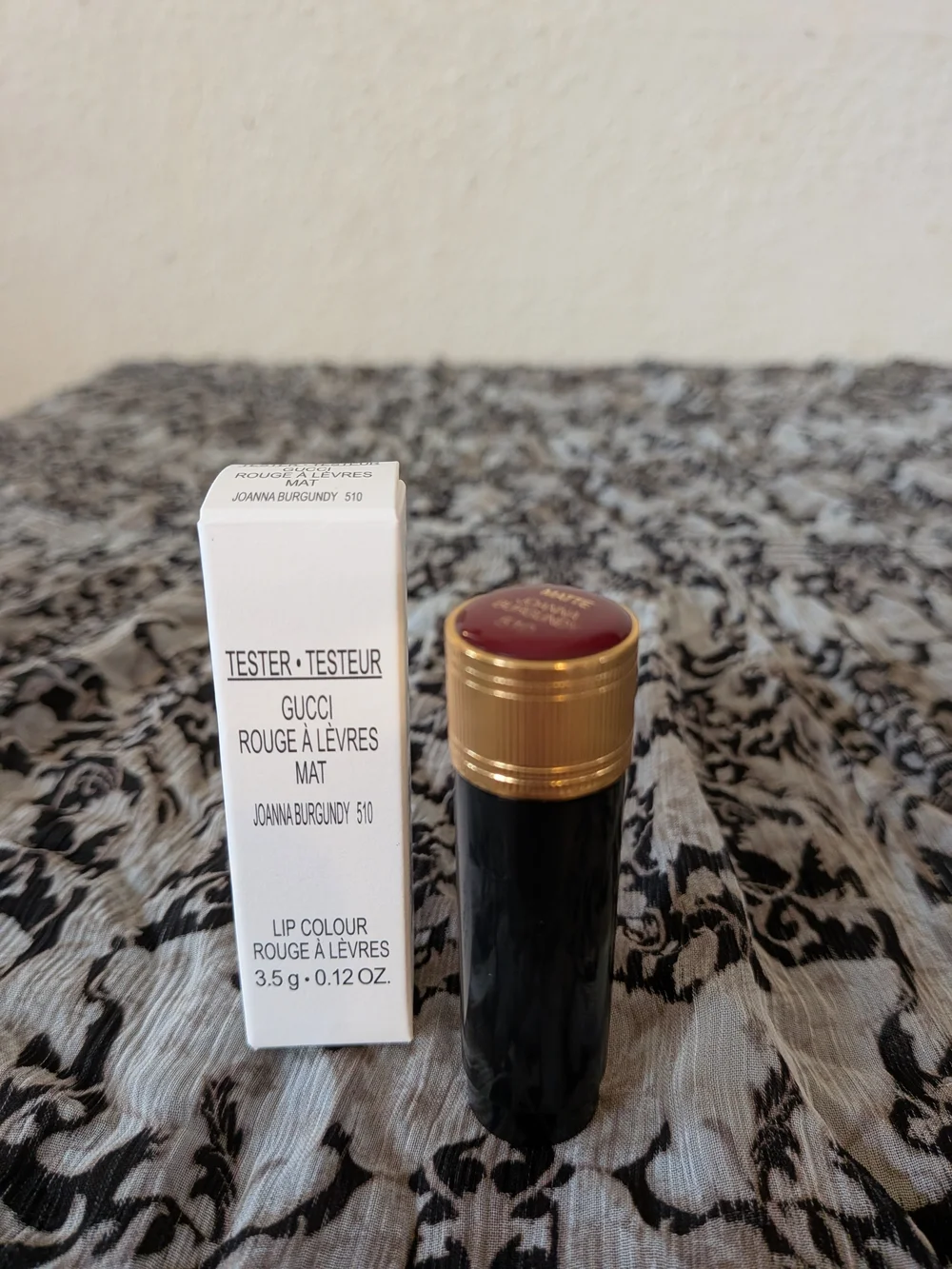 Gucci Satin Rouge à Lèvres Lipstick - Ivy Dark Red 507